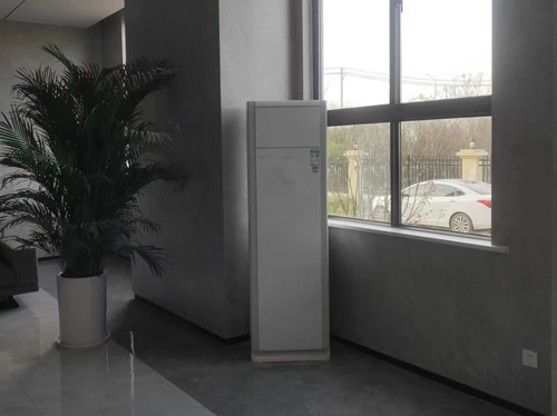 安徽越洋达新能源科技有限公司空调安装效果图